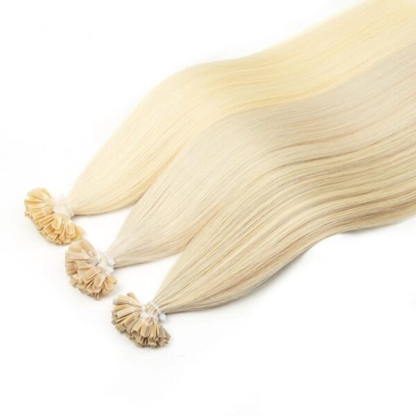 Χρυσή Σειρά Flat-Tip Hair Extension Full-End 60cm