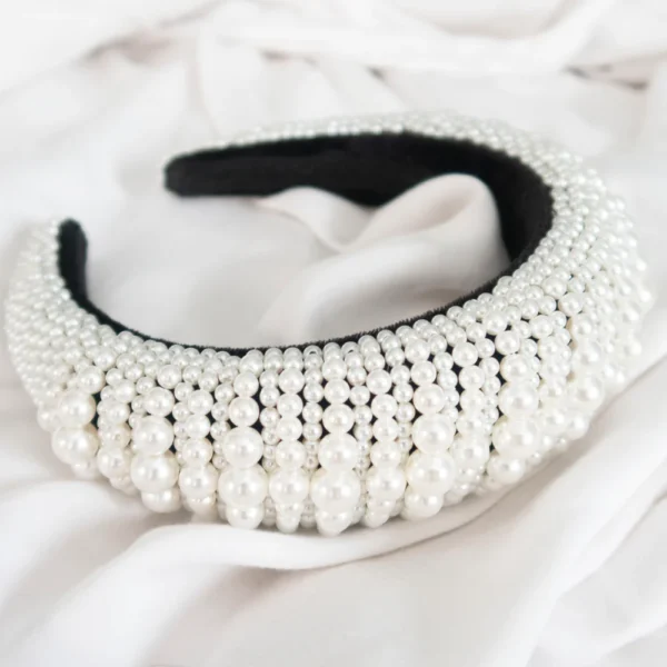 Mila Pearls Headband