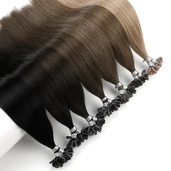 Ασημένια Σειρά Flat-Tip Hair Extension 60cm