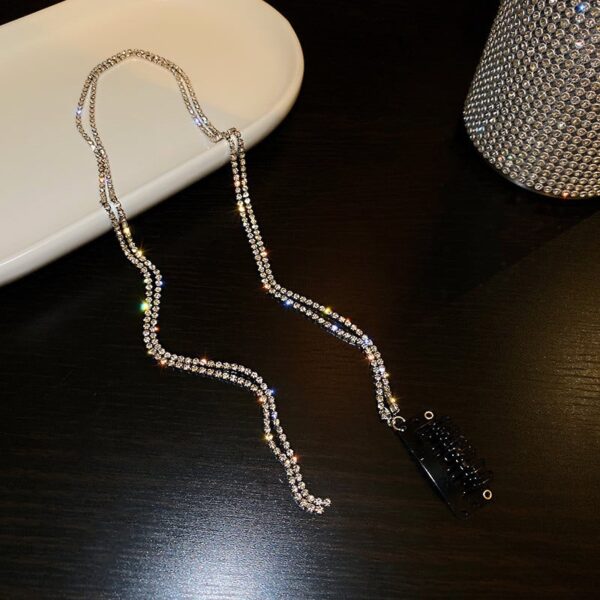 Clip with Strass (Silver)