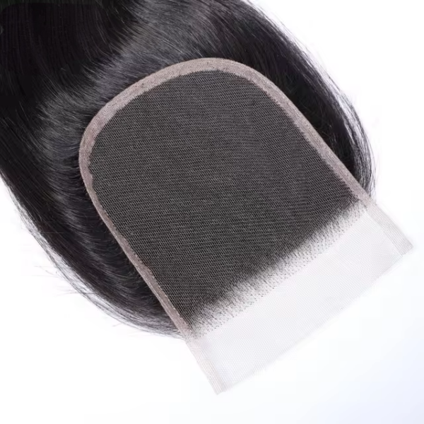 Lace Closure Γυναικείο Τουπέ Κορυφής 1# 60cm