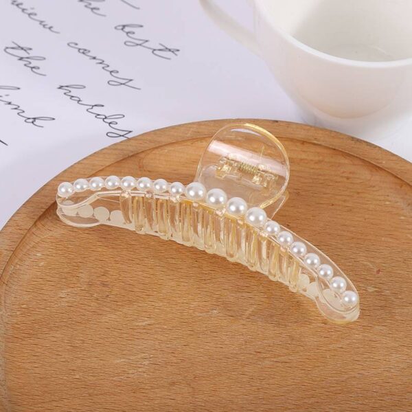 Set of 3 Pearly Hair Claws