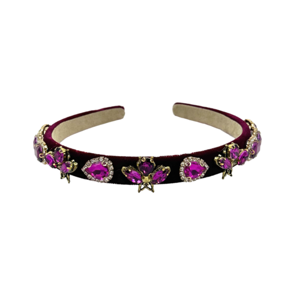 Kenia Fuchsia Headband