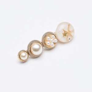 Starfish Pearl Hair Clip