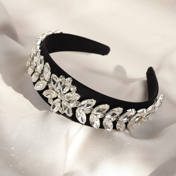 Claude White Headband