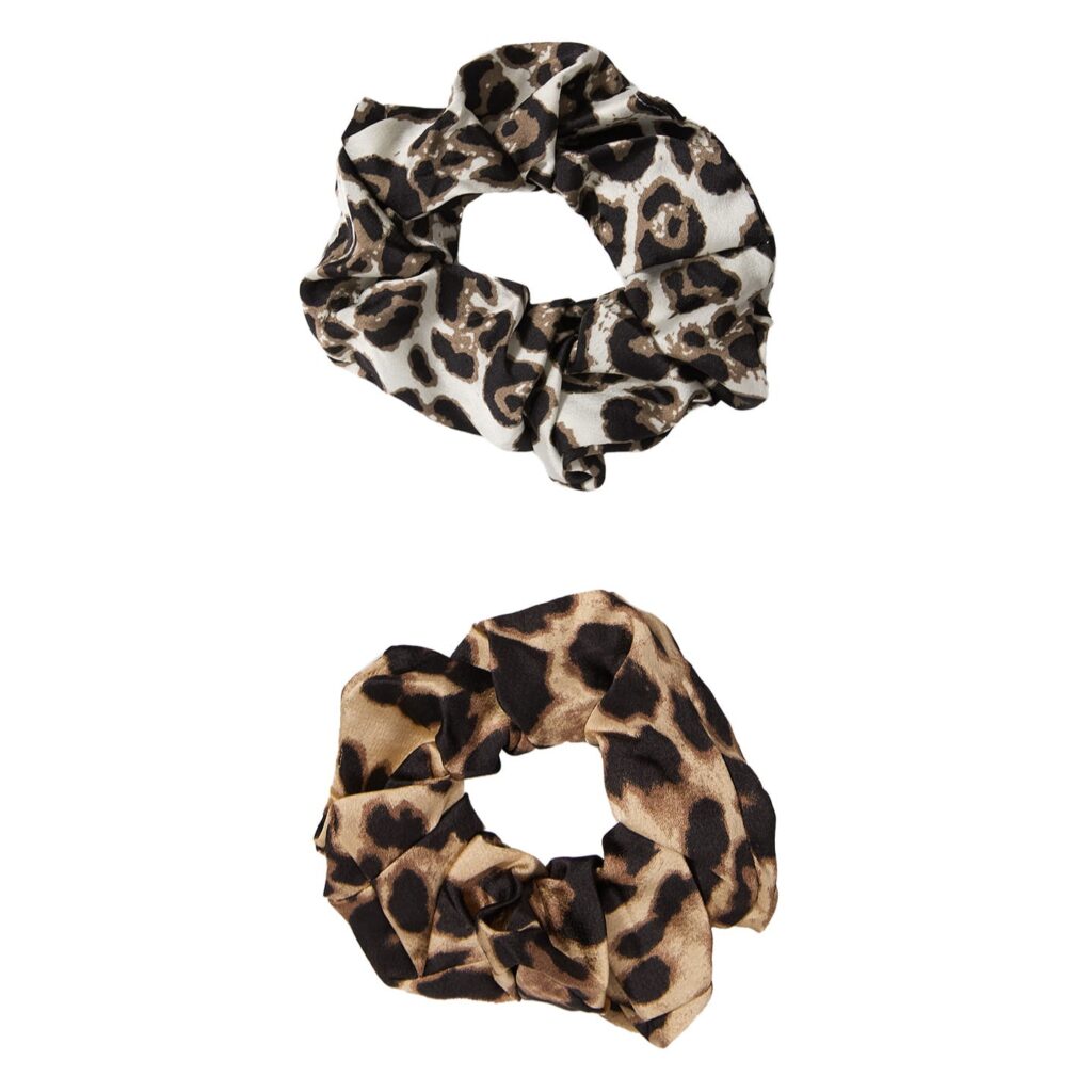 Leopard Scrunchies (2 pcs)