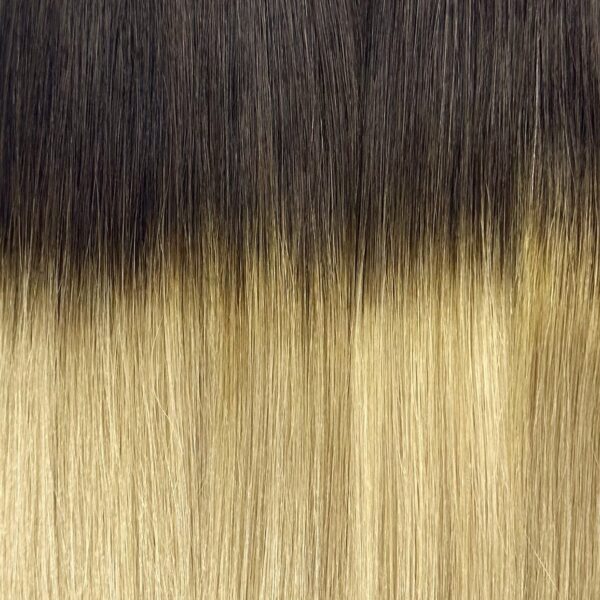 SUMMER OFFER Χρυσή Σειρά U-Tip Hair Extension Ombre 4/22# 60cm